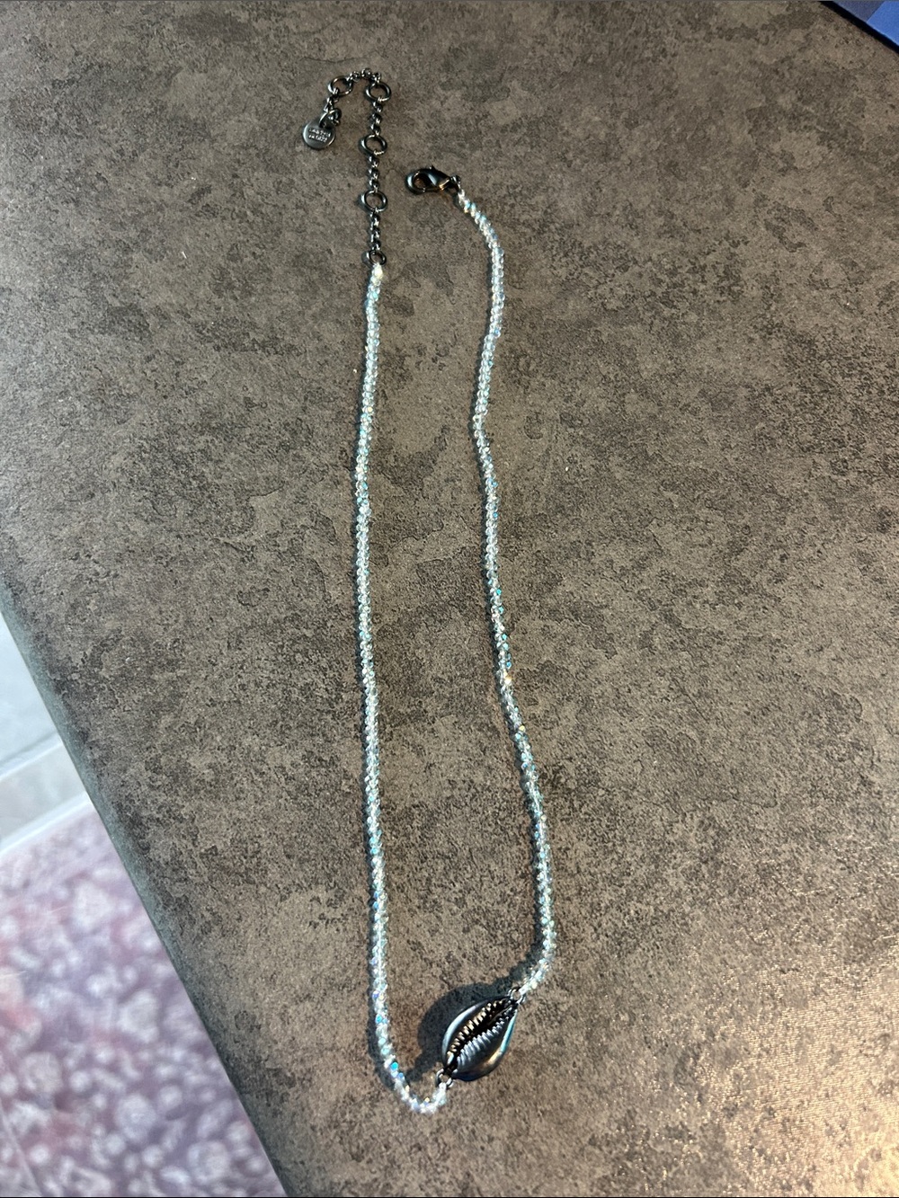 Marlyn Schiff Silver-Tone Cowrie Shell Necklace - Women's Jewelry